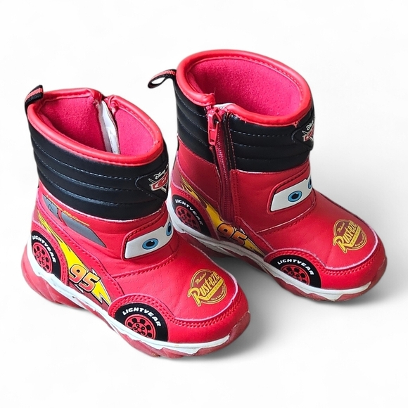 Other - Kids Red Cars Themed Boots